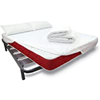 Duérmete Online - Pack Cama Completa Total con Colchón Lite + Somier Reforzado + Sábana Protectora Ajustable Tencel…